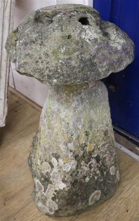 Staddle stone, 100cm high